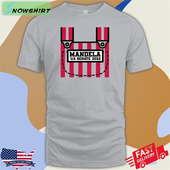 Mandela Us Senate 2022 Shirt Mandela Barnes Store Mandela Bib Sweatshirts