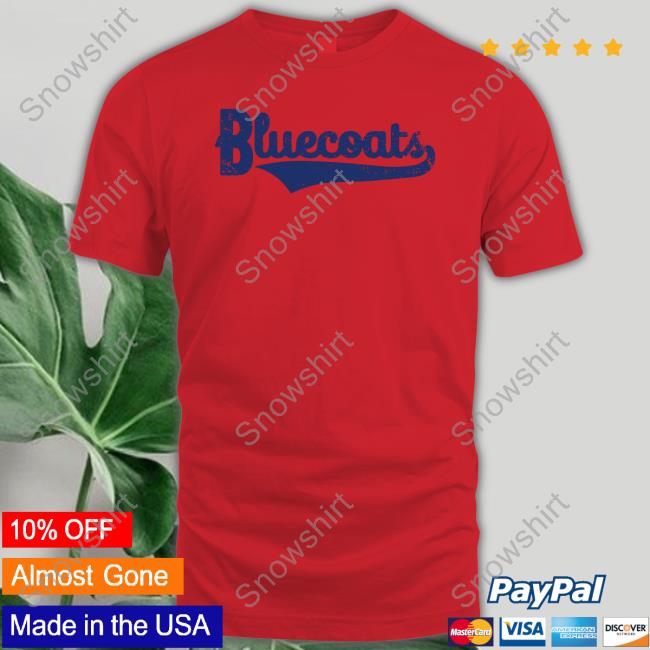 Official Bluecoats Merch Bluecoats White T Shirt Bluecoats Merch Bluecoats White Long Sleeve Shirt