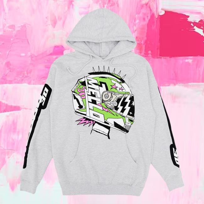 Official Marshmello Apparel Clothing Merch Store Marshmello Racing Helmet Sweater Marsh Mello Shop