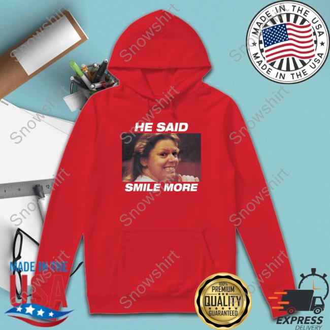 Aileen Wournos He Said Smile More Tee Official The Cola Corporation Aileen Wournos He Said Smile More Tee Shirt