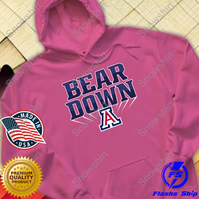 NCAA Merch Arizona Wildcats Bear Down Sweatshirt NCAA Merch Arizona Wildcats Bear Down Sweatshirt