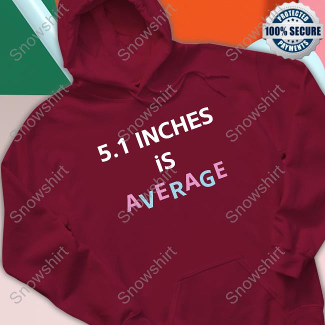 5.1 Inches Is Average Shirts Lolo Loloverruled 5.1 Inches Is Average Shirt Lolo Loloverruled