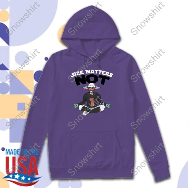 Tfg Size Matters Not Long Sleeve Tee Official That Franchise Guy Tfg Size Matters Not Shirt