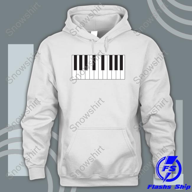 Official Cursed Piano Black Hoodie Cursed Piano Tee Shirt