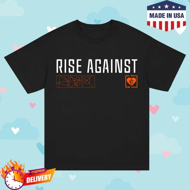Official Rise Against Ricochet Laser Shirts (Black)