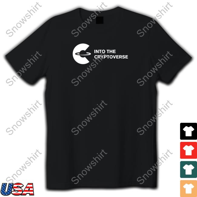 Into The Cryptoverse Logo Tee