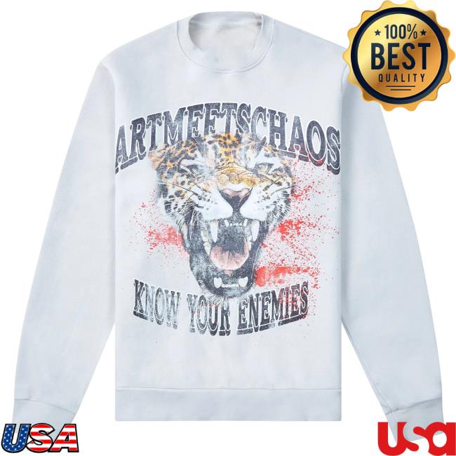 Official Capsule Clothing Store Art Meets Chaos Beast Of Prey Crewneck | Sage Capsule Nyc
