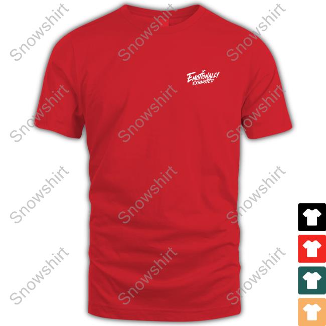 Beautiful Bastard Emotionally Exhausted Black Long Sleeve T-Shirt Emotionally Exhausted Black Tee Shirt