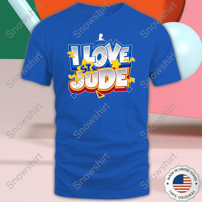 Official I Love St Jude Cartoon T-Shirt