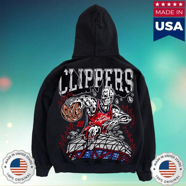 Clippers Crush Hoody - Black| Warren Lotas Official NBA