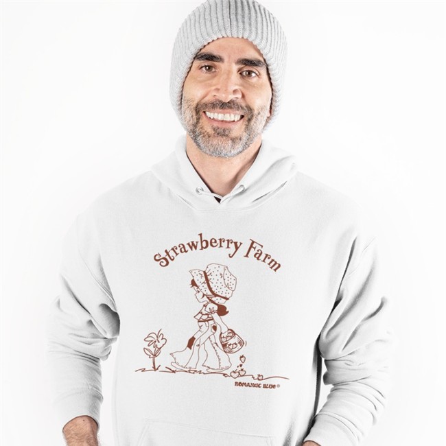 Hart Strawberry Farm Shirt Romantic Blue Hart Strawberry Farm Sweatshirt