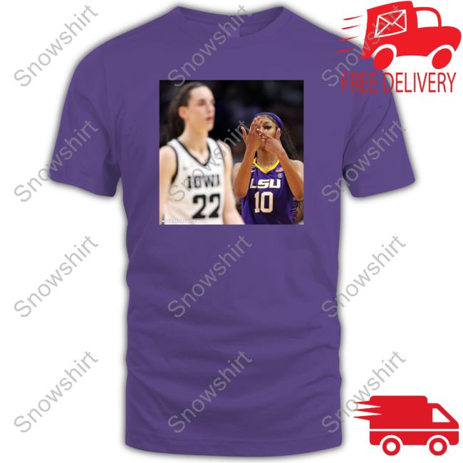 Official Angel Reese Taunts Caitlin Clark You Can't See Me Shirts Angel Reese Taunts Caitlin Clark You Can't See Me Sweatshirt Espn