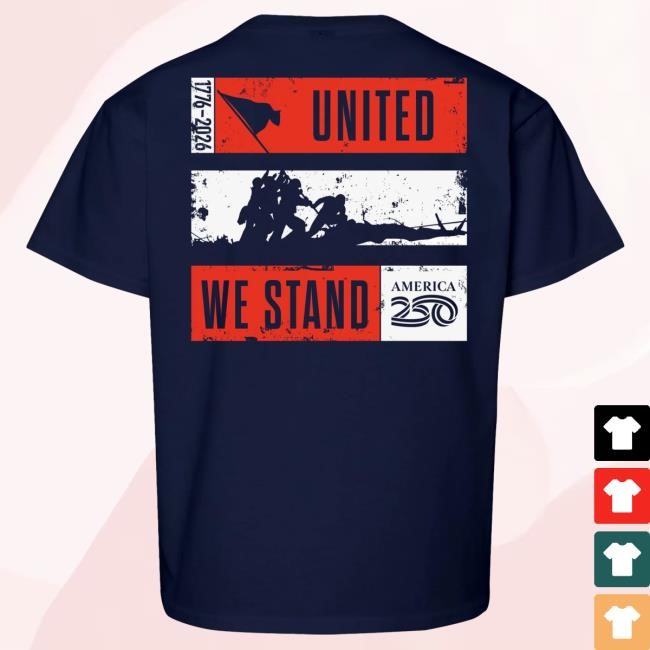 Legacy America250 United We Stand Youth T-Shirt Community Choice