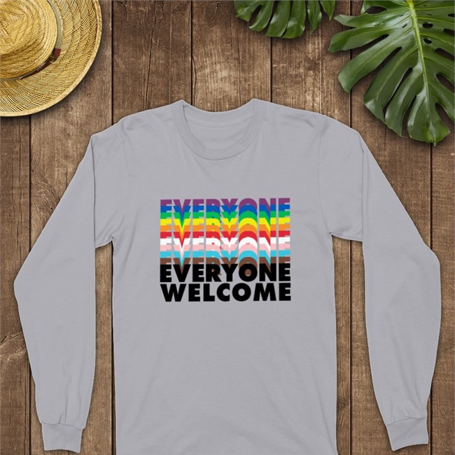 Everyone Welcome Tee Shirt Everyone Welcome Hooded Sweatshirt Uncle Dax Ftr