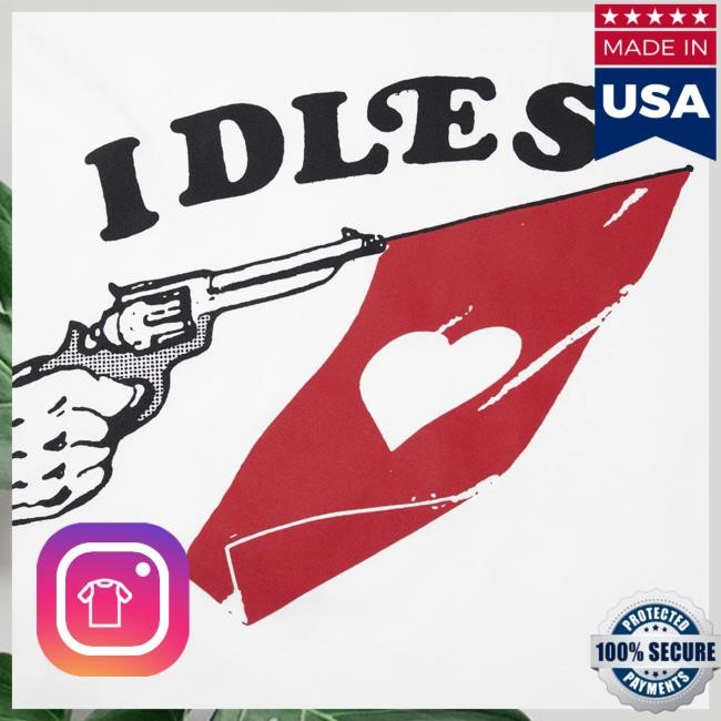 Official Idles Merch Store Shop Idles Band Hearts Ringer Shirt