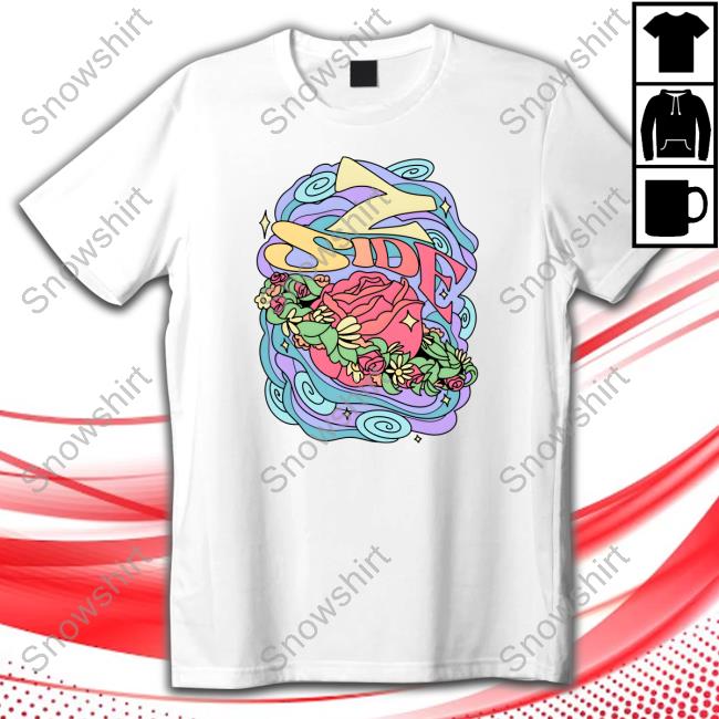 Lauren Z Side Merch Z Side Rose Planet Tee