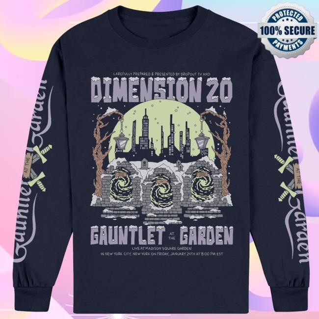 City Pride Crowd Gauntlet At The Garden T-Shirt Dropout TV
