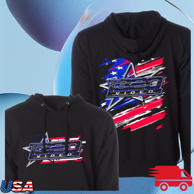 Official 1320video Merch Store 1320Video 2024 American Flag Sweaters 1320video Apparel Clothing Shop