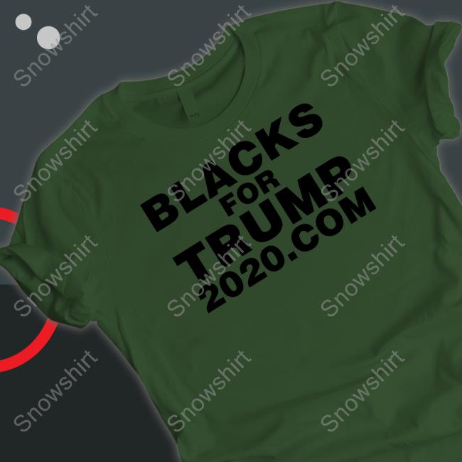 Black For Trump 2020 Com Shirts