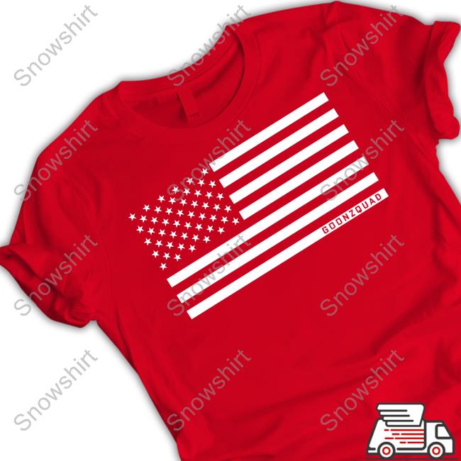 Goonzquad Merch Clean Goonzquad Flag T-Shirt