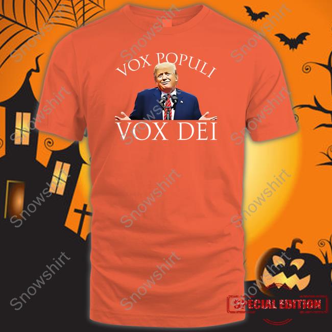 Donald Trump Jr Shop Vox Populi Vox Dei Tank Top