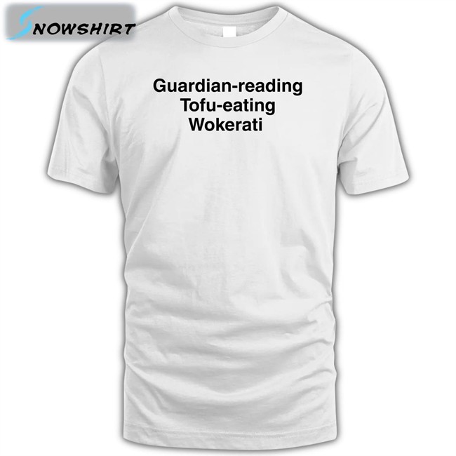 Guardian Reading Tofu Eating Wokerati T Shirts I_Nautilus
