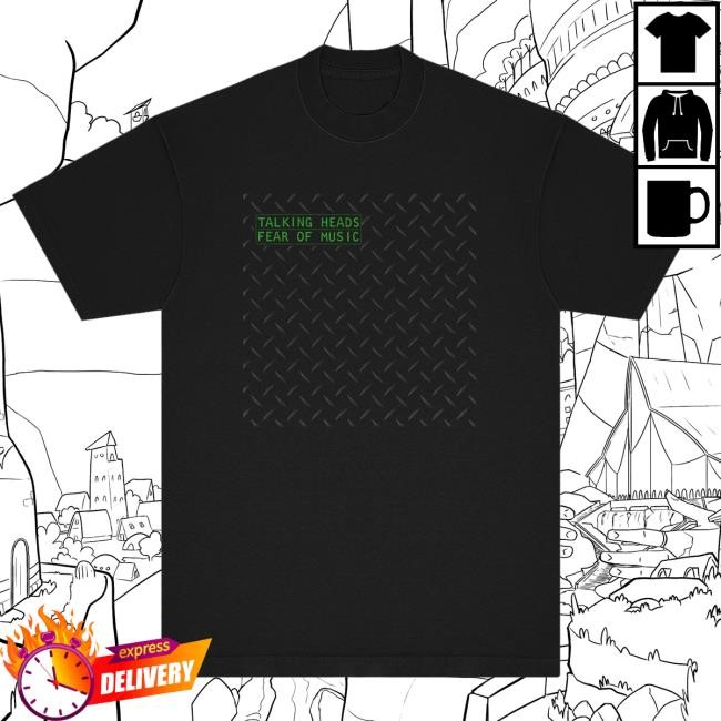 Fear of Music Album Short Sleeve Tee - Talking Heads Store