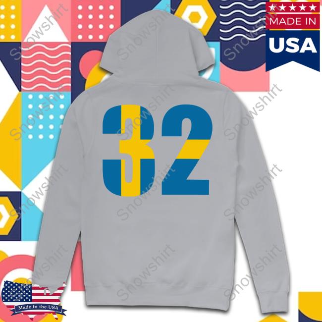 NAFO Sweden 32 Print Shirt North Atlantic Fella Organization NAFO Sweden 32 Tee