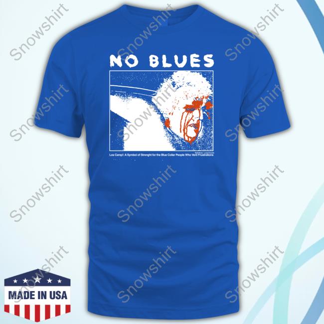 Official Los Campesinos Merch No Hard Time Blues Tee