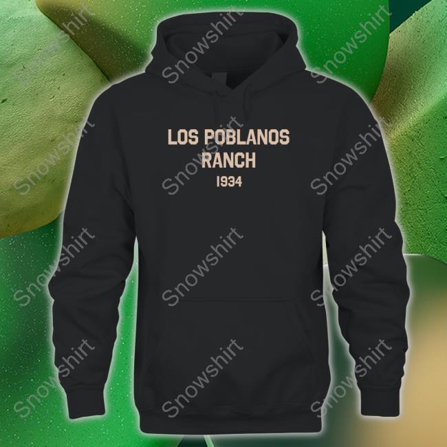Jensen Ackles Los Poblanos Ranch 1934 T Shirt Los Poblanos Ranch 1934 T Shirt Black