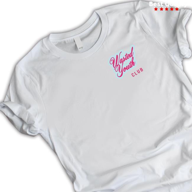 Fletcher wasted youth club font logo Shirts