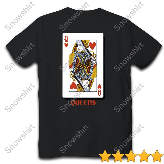 Queens Of The Stone Age Store Queen Of Hearts Tee Official Queens Of The Stone Age Queen Of Hearts Tee