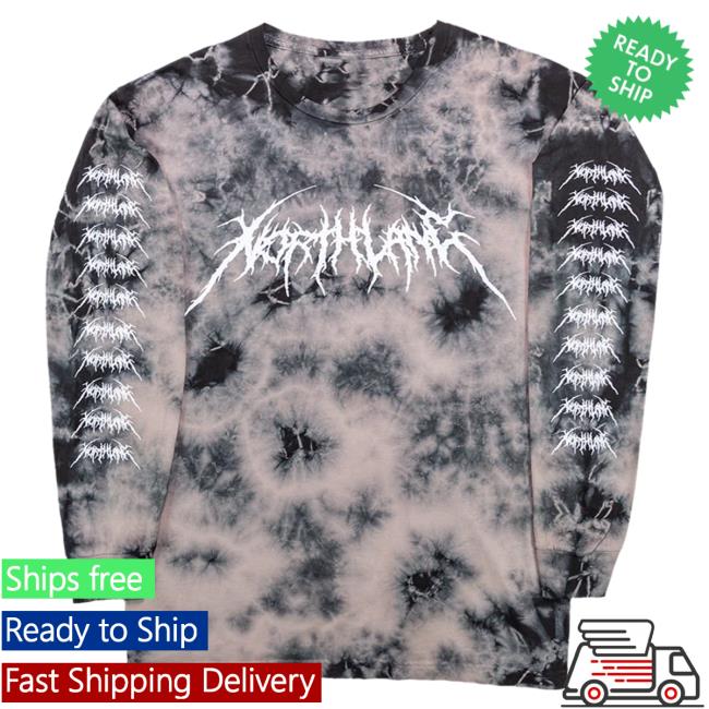 Official Merch Now Northlane Metal Dyed Long-Sleeve MerchNow Official Merch Now Northlane Metal Dyed Long Sleeve Top Shirt MerchNow