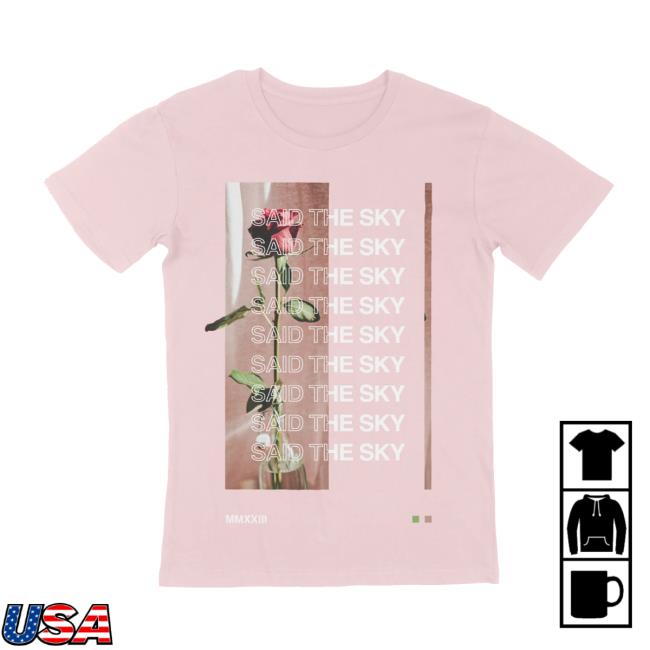 Said The Sky Official Shop Black Friday 23' New Tee- Pink