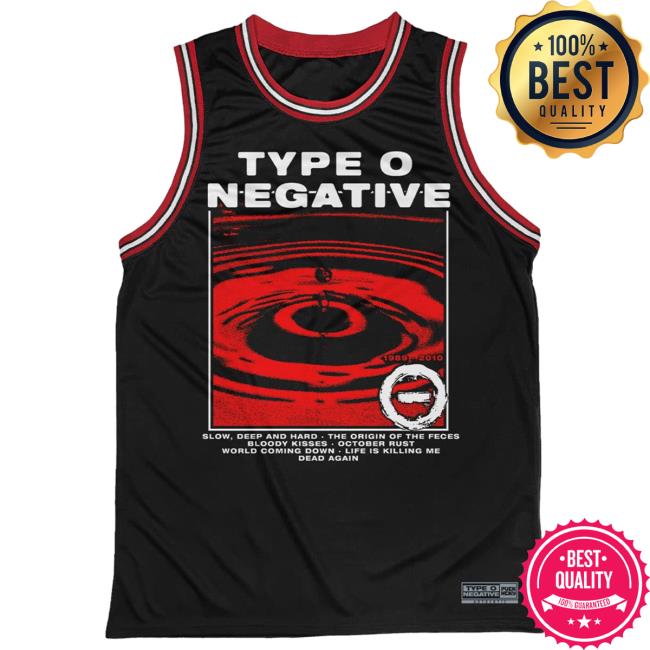 Type O Negative 'Discog' Basketball Jersey