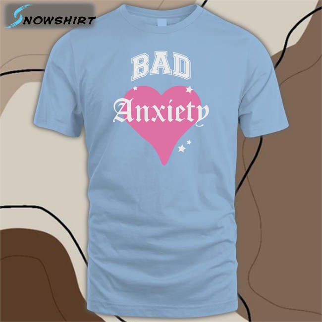 Bad Anxiety Heart Shirt Megan Thee Stallion Store