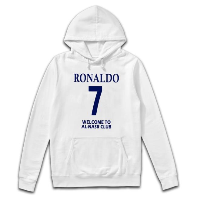 Official Ronaldo Cr7 Welcome To Alnasr T-Shirt Official Ronaldo Cr7 Welcome To Alnasr Shirt