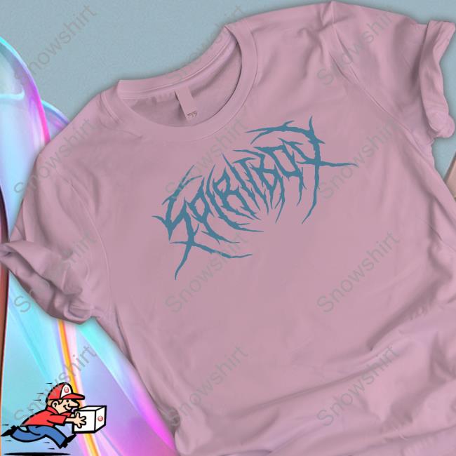 Official Spiritbox Merch Death Metal Logo Hoodie Official Spiritbox Merch Death Metal Logo Long Sleeve Tee Shirt