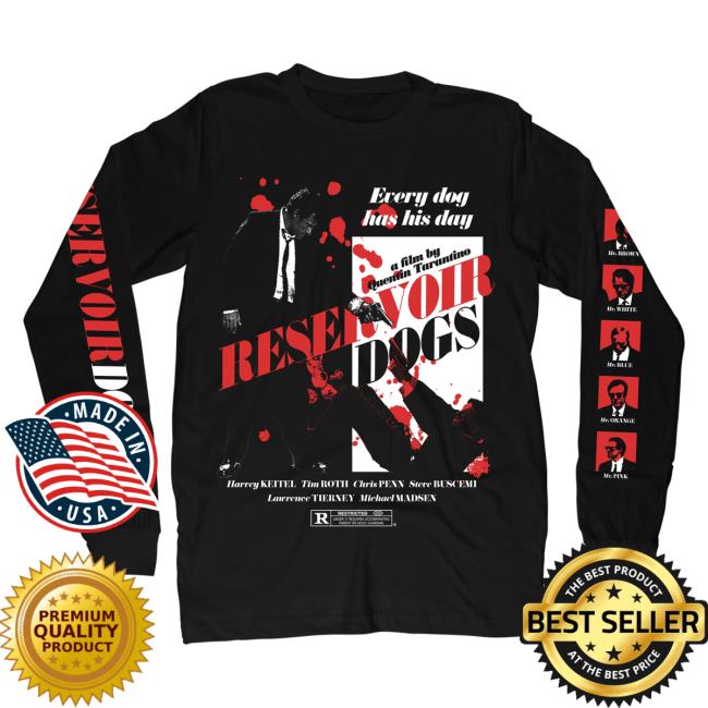 Official Studiohouse Designs Reservoir Dogs Long Sleeve Top Shirt