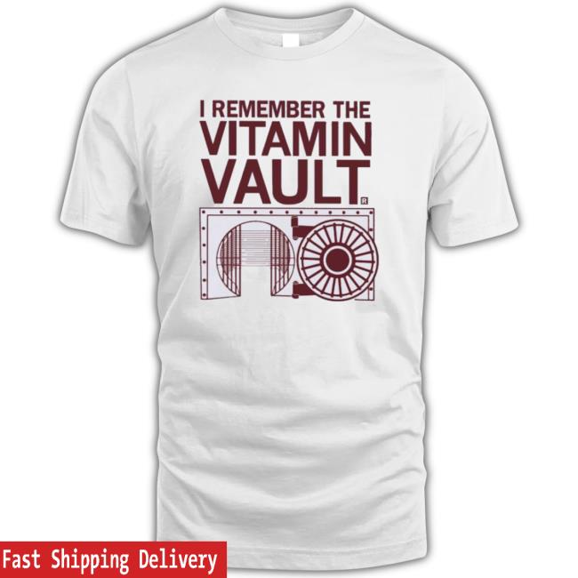 Official I Remember The Vitamin Vault T-shirt