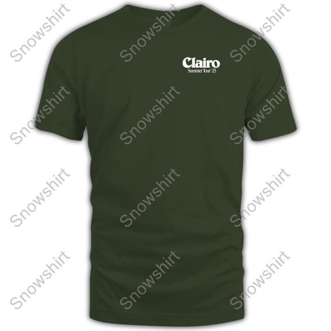 Official Clairo Merch Summer Tour '23 Tee