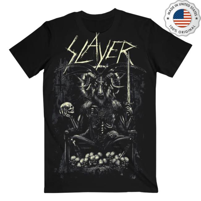 Slayer Clothing Store Shop Merch Reigning Goat New Shirt