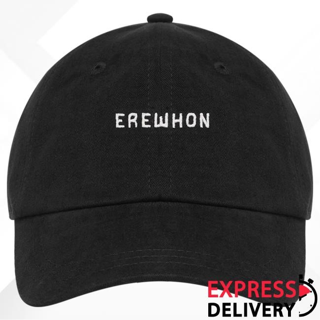 Official Erewhon Dad Cap | Brushed Twill White Erewhon Market
