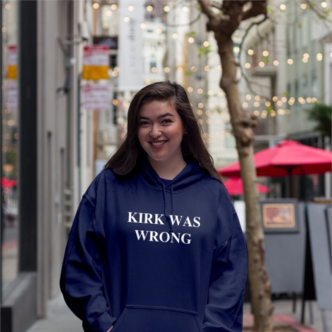 Barstool Sports Kirk Was Wrong Sweatshirt Black Barstool Sports Kirk Was Wrong Tee