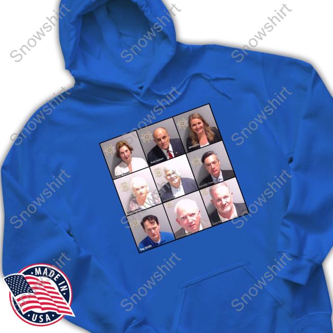 Official Trump Lackey Mugshot Shirts Fulton County Jail Official Trump Lackey Mugshot T Shirts Fulton County Jail Sidney Powell Rudy Giuliani Jenna Ellis Cathy Latham David Shafer Kenneth Chesebro Ray Smith John Eastman And Scott Hall