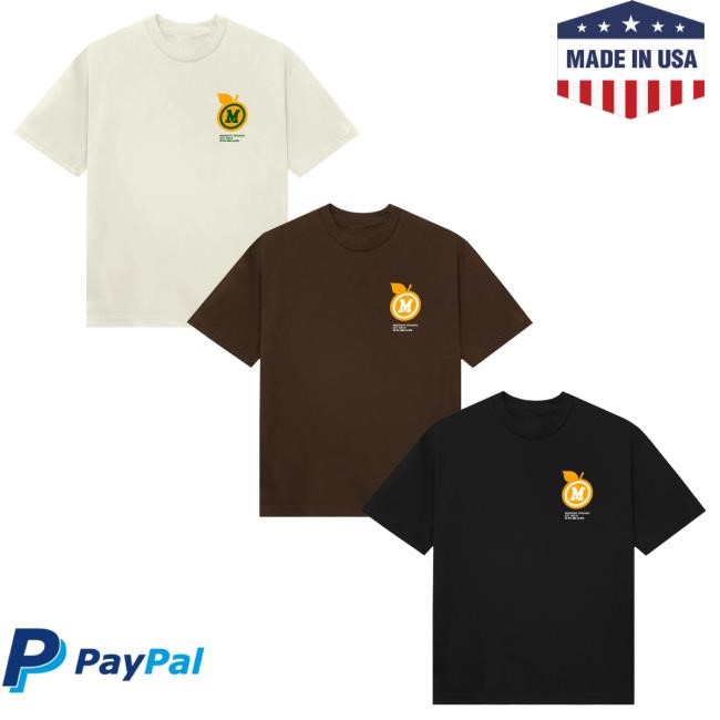 Official Larry June Merch Store Orange Fruit Painting Tees