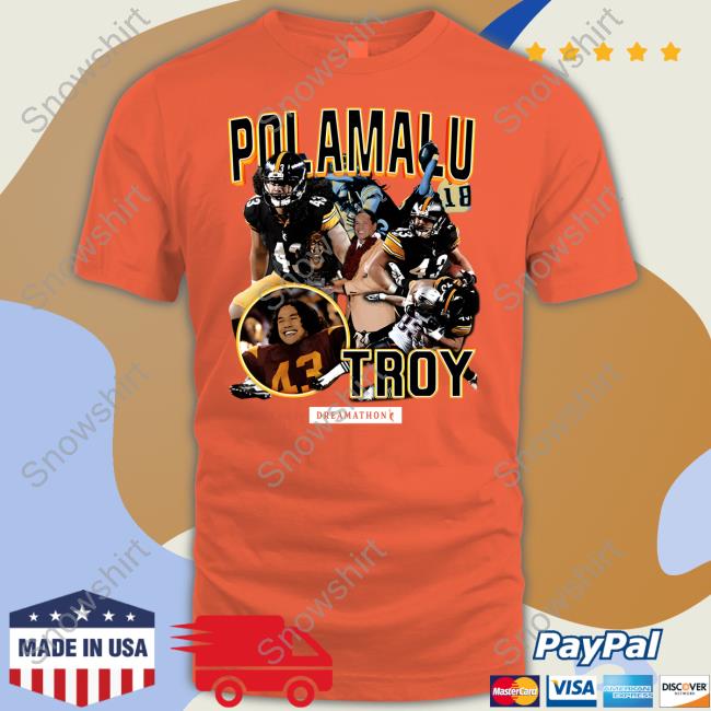 Official Troy Polamalu Hoodie Troy Polamalu Shirts