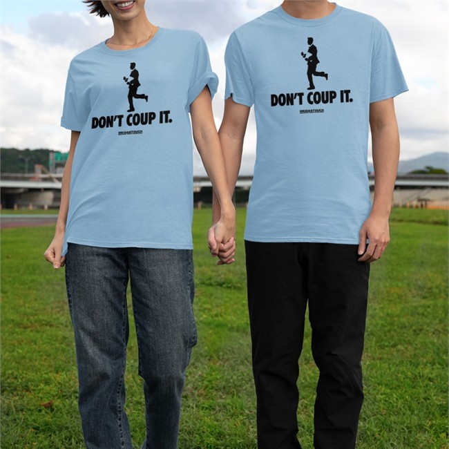 Josh Hawley Don't Coup It MeidasTouch Because Truth Is Golden Tee Shirt MeidasTouch Merch