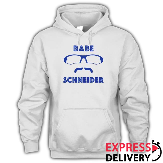 Official Babe Schneider Glasses Long Sleeve T Shirt Official Babe Schneider Glasses Tee