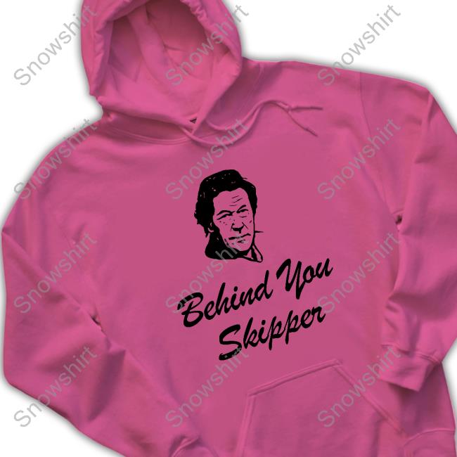 Imran Khan Behind You Skipper T Shirt Official Imran Khan Behind You Skipper Shirt